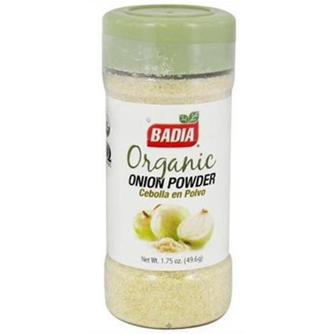 Badia Spices - Organic Onion Powder ( Case of 12 - 1.75 OZ)